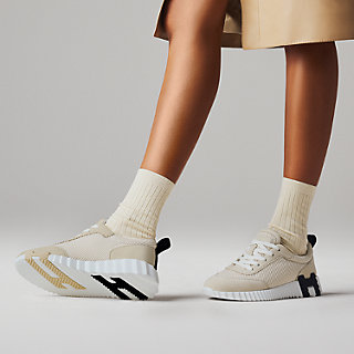Bouncing sneaker - Beige | Hermès USA